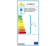 Trio Lighting Marley lámpara Colgante, 35 W, Níquel Mate