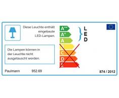 Paulmann 952.69 corriente Sistema de raíles, integrado, Plata