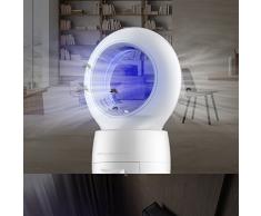 SHOME Iluminación Lámpara Antimosquitos Asesino Electrónica Desvío De La Mosca Mata Insectos Mosquitero Eléctrico Control De Plagas Trampa Para Insectos/Mosquitos ,Con Ventilador De Aspiración , Mata Mosquitos Eléctrico
