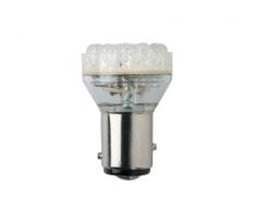 Sumex Led1222 - Lámpara Leds 12V, 21/5W, Bay15D Roja, Par