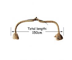 Single Head cáñamo Cuerda lámpara plafón colgante E27 base, 2 X E27, E27 70.00W 220.00V