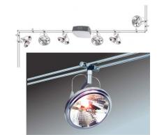 975.59 Paulmann Sistema de raíles Spice Wasabi 300 VA 6 x 50 W, Conjunto Completo 97559