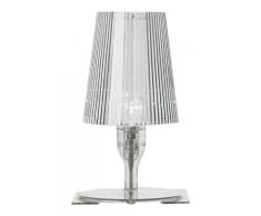 Kartell 9050B4 Take - Lámpara para mesa de noche, transparente