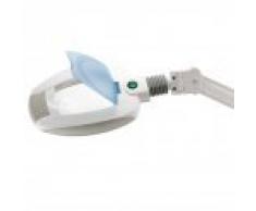 Lámpara lupa LED profesional Base con ruedas 5 dioptrías Weelko (70 LEDs)