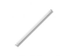 Kit Tubo LED T8 Nano PC 600mm 9W 100lm/W + Regleta Blanco Frío 6000K-6500K efectoLED