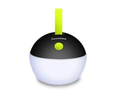 HOOMEE Lámpara Led Portátil - USB Recargable - Premio Red Dot - Para Camping, Emergencias, Decoración del hogar - Impermeable, a prueba de polvo - 4 modos de luz