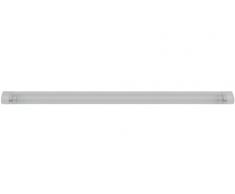 Paulmann 75113 Function Slimline Micro - Lámpara para parte inferior de armarios, plástico (1 bombilla de 13 W, G5, 230 V), color blanco