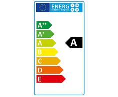 1 x LEDVero foco LED de seguridad 20 W al aire libre - negro - luz blanca fría