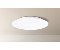 iBERGADA ILUMINACIÓN - Lámpara de techo Plafón de Tela Elástica - Cup 55x55 color Blanco