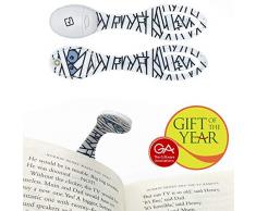 Luz de Lectura Flexilight | Marcador y Luz de Lectura 2 en 1 | LÃ¡mpara LED con Clip | Luz de Libro para Leer en la Cama para NiÃ±os, Adultos | Accesorios Libros | Regalo para Lectores (Momia)