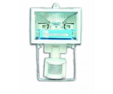 Electraline 63005 - Proyector halógeno con detector (120 W), color blanco