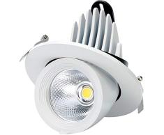 SGSD Lámpara Led Proyector Empotrado Hogar Downlight Luz De Techo Sala De Estar Pasillo Pasillo Lámpara De Agujero