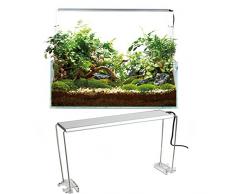 Tutoy El Soporte Del Acuario Del Acero Inoxidable 4Pcs Para La Alta Lámpara De La Luz Del Sostenedor Del Tanque De Pescados De Aquatic Led Soporte