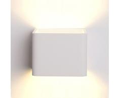 Maxmer Apliques de Pared Mueble Luz de Pared 5w Iluminación, Blanco Cálido