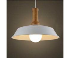 Lámparas colgantes Baycheer, lámpara industrial, luces colgantes, luces de techo, lámpara de araña para mesa del comedor, restaurante, sótano, loft, altura regulable, Weiß, E27 40.0W 220.00V