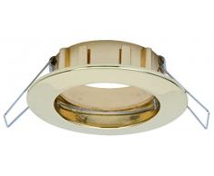2Easy Spot Juego de Premium fijo Oro, Juego de 3 para combinar con los Paulmann Downlight 2Easy Basic de sets