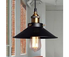 Las luces del techo de la vendimia industrial colgante Retro cortinas de la lámpara de la fábrica de Edison