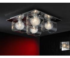 Schuller S.L. 3179 - Plafon 4 luces eclipse
