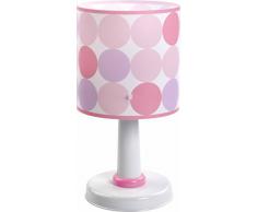 Dalber Colors - Lámpara de sobremesa, color rosa