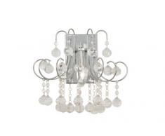 Oaks Lighting - Lámpara de pared (acrílico, cromo)