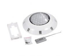 Gorgeri 12V 35W 360 LED RGB Piscina subacuática Luz Brillante con Control Remoto