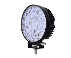 Barra de iluminación con focos LEDs para vehículos SUV coche, camión, remolque, todoterreno, remolcador, barco, de Yunt CREE (72 W, 12V-24V)