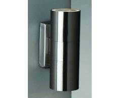 Nordlux 21271130 Up & Downlight - Lámpara de pared (2 bombillas GU10 de 35 W, IP44, cobre)