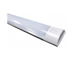 Led Atomant Lámpara de Techo Pantalla Carcasa, 40 W, Blanco Frio 6500K, 120 Cm