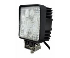 ALPHA DIMA 48W 27W IP67 Impermeables Proyector Punto Luz de Trabajo Luces Antiniebla Luz de Trabajo LED 48W,Tractor Faros Antiniebla epcs Cavadoras (4X 27W Quadrat)