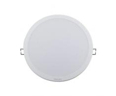 Philips BY120P iluminación de techo Blanco LED - Lámpara (Blanco, Dormitorio, Pasillo, Alrededor, Empotrada, Alrededor, Aluminio)