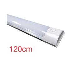 Led Atomant Pantalla 120 cm 40w, color blanco neutro 4500K. Tubo led integrado. Regleta slim T8, 40 W, 120cm