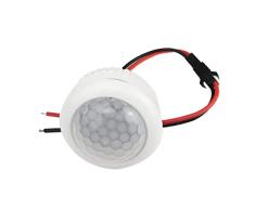 TOOGOO 110V-220V Pir Infrarrojo Interruptor de Lámpara de Inducción Humana Control de Luz Sensor de Movimiento de Luz de Techo en Off 3-5M Pir Sensing