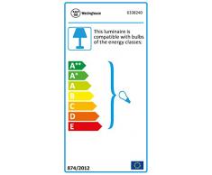 Westinghouse Lighting One-Light Indoor Pendant Lámpara de Techo, Bronce aceitado, 147 cm