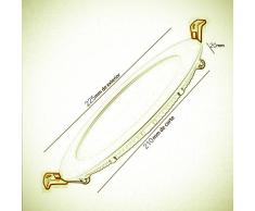 Placa LED Circular SuperSlim 20W Downlight LED Blanco Neutro 4000k-4500k 1800 Lúmenes ONSSI LED