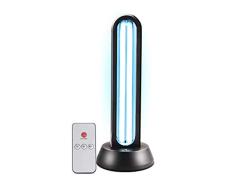 Lámpara germicida UV integrada con desinfección del tubo de cuarzo de ozono, desinfectante LED UV-C portátil para el área de mascotas del inodoro del refrigerador del hogar del automóvil,No ozone