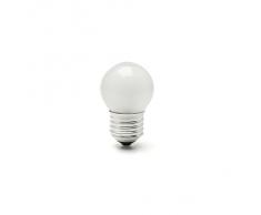Bombilla incandescente esmerilada (esférica, rosca E27, 25 W, 10 unidades)