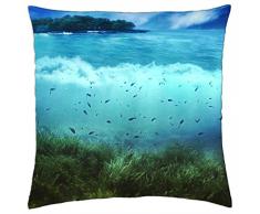 Iluminación subacuática - Funda de cojín (18