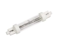 Foco de cuarzo de 200 W con casquillo, 20 x 118 mm, lámpara de luz