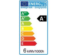 10x Spot LED greenandco® IRC 90+ 3000K 36° GU5.3 MR16 6W (corresponde a 45W) 470lm SMD LED 12V AC/DC, no regulable