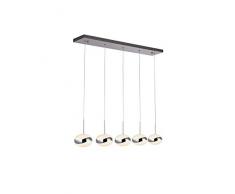 Schuller - Lamparas Modernas - Lampara Lipse 5L Cromo (69x12x17)