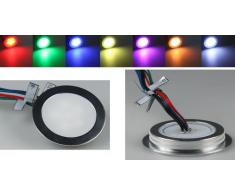 EBL Slim - Lámpara empotrada, (de aluminio, grado de protección IP 67, 9 LED)