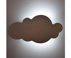 Lampara de pared infantil Nube (Azul)