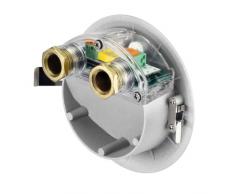 parlat LED lámpara de escalera lámpara empotrable en la pared para el exterior, redondo, blanca cálida, 230V