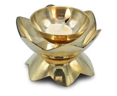 Lámpara oriental 4,5 cm. Diya velas de Ghee Diwali Festival de la luz