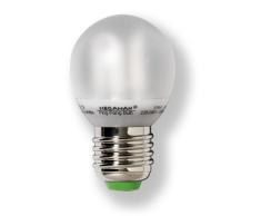 Megaman 575157 ESL PINGPONG - Bombilla de bajo consumo (5 W, E27, 230 V, 827)
