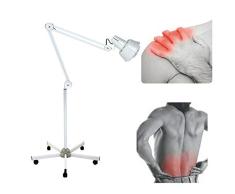 275W 220V lámpara de calor infrarrojo Alivio Dolor Fisioterapia Lámpara de luz roja con 5 ruedas