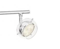 Philips myLiving Cypress - Barra de focos, LED, 2 luces, IP20, color cromado