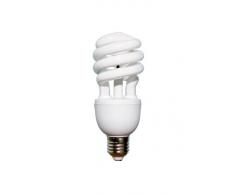 Bombilla de bajo consumo espiral 20W antihumo luz fría