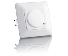 Sebson® Detector de Movimiento empotrable, Interior, HF Sensor, LED Adecuado, Montaje en Pared, programable, Alcance 15m / 180°