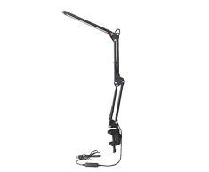 Lámpara de Escritorio LED Plegable, lámpara de Trabajo de Arquitecto, lámpara de Escritorio LED, lámpara de Mesa de Dibujo Regulable de Brazo Flexible de 6W, USB, luz de Lectura de Tres Modos